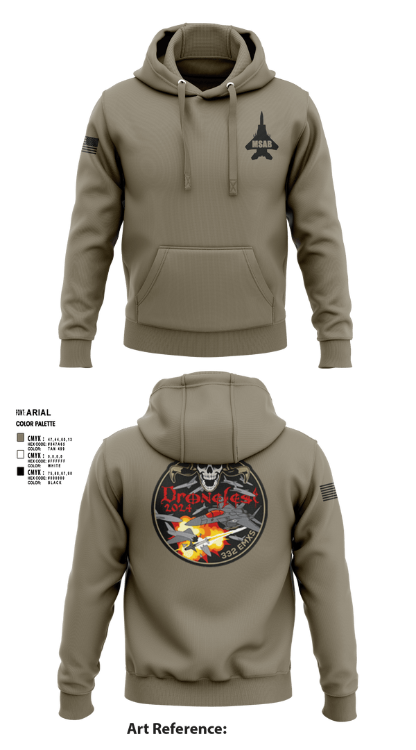 Hoodie, 332nd EMXS, Air Force, Teamtime, Team time, sublimation, custom sports apparel, team uniforms, spirit wear, spiritwear, sports uniforms, custom shirts, team store, custom team store, fundraiser sports, apparel fundraiser