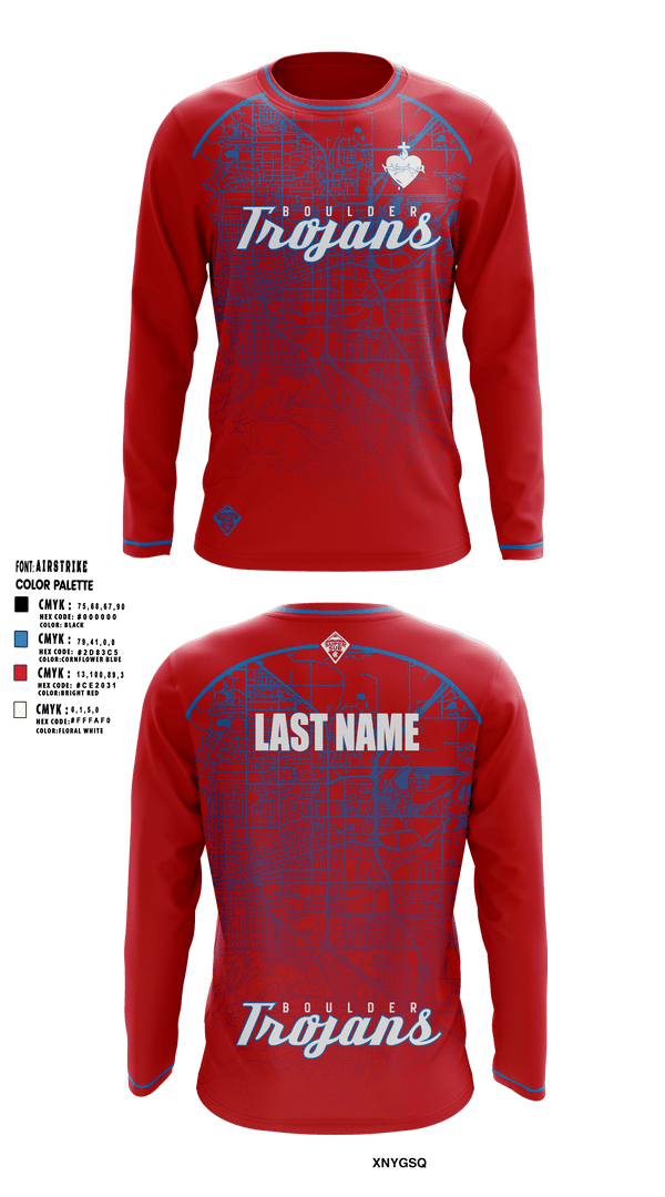 Long Sleeve Performance Shirt, Boulder High School Girls VolleyballTeam Fishman, Women's Volleyball, Teamtime, Team time, sublimation, custom sports apparel, team uniforms, spirit wear, spiritwear, sports uniforms, custom shirts, team store, custom team store, fundraiser sports, apparel fundraiser