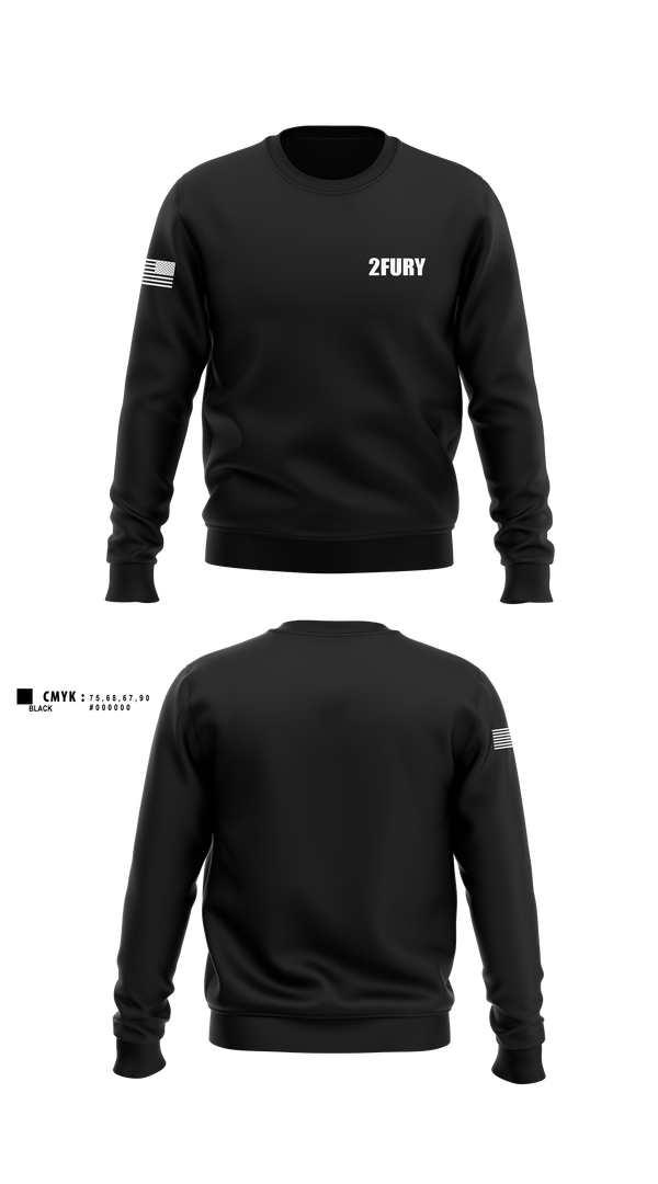 Crew Neck Sweatshirt, 2fury, Army, Teamtime, Team time, sublimation, custom sports apparel, team uniforms, spirit wear, spiritwear, sports uniforms, custom shirts, team store, custom team store, fundraiser sports, apparel fundraiser