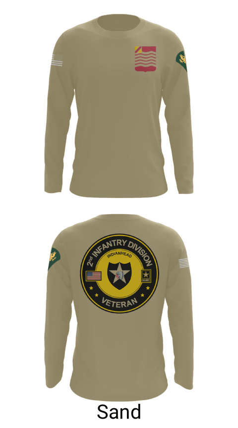 Long Sleeve Performance Shirt, 1st Battalion 15th Field Artillery, Army, Teamtime, Team time, sublimation, custom sports apparel, team uniforms, spirit wear, spiritwear, sports uniforms, custom shirts, team store, custom team store, fundraiser sports, apparel fundraiser