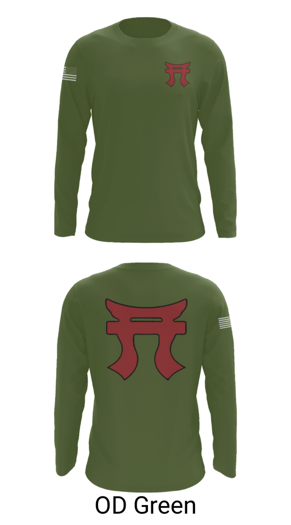 Long Sleeve Performance Shirt, 187th Iron Rakkasans, Army, Teamtime, Team time, sublimation, custom sports apparel, team uniforms, spirit wear, spiritwear, sports uniforms, custom shirts, team store, custom team store, fundraiser sports, apparel fundraiser