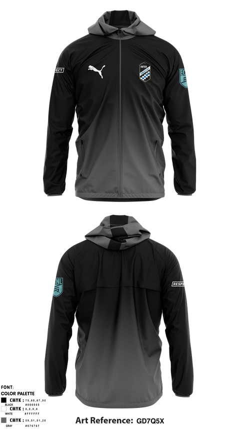 Windbreaker, Inter Connecticut, Men's Soccer, Teamtime, Team time, sublimation, custom sports apparel, team uniforms, spirit wear, spiritwear, sports uniforms, custom shirts, team store, custom team store, fundraiser sports, apparel fundraiser