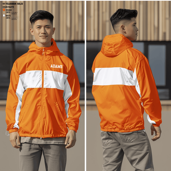 Windbreaker, Adams, Football, Teamtime, Team time, sublimation, custom sports apparel, team uniforms, spirit wear, spiritwear, sports uniforms, custom shirts, team store, custom team store, fundraiser sports, apparel fundraiser