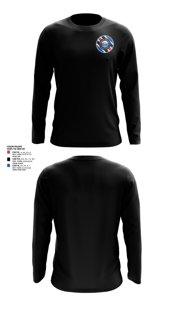Long Sleeve Performance Shirt, South Valley United, Men's Soccer, Teamtime, Team time, sublimation, custom sports apparel, team uniforms, spirit wear, spiritwear, sports uniforms, custom shirts, team store, custom team store, fundraiser sports, apparel fundraiser