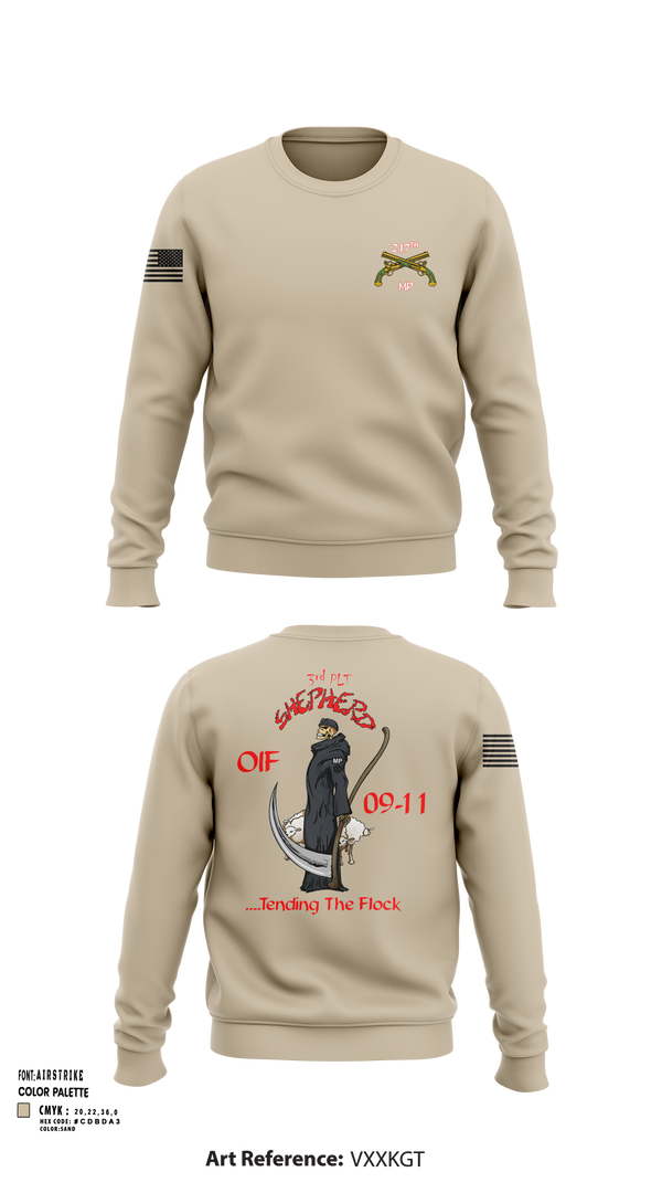 Crew Neck Sweatshirt, , Army, Teamtime, Team time, sublimation, custom sports apparel, team uniforms, spirit wear, spiritwear, sports uniforms, custom shirts, team store, custom team store, fundraiser sports, apparel fundraiser