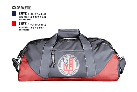 Duffle Bag, Gold Empire Youth Football & Cheer, Football, Teamtime, Team time, sublimation, custom sports apparel, team uniforms, spirit wear, spiritwear, sports uniforms, custom shirts, team store, custom team store, fundraiser sports, apparel fundraiser
