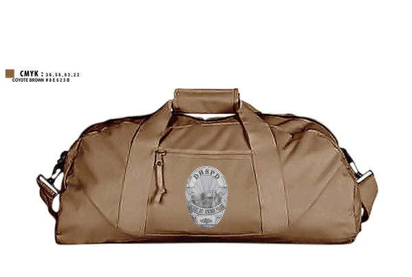 Duffle Bag, Desert Hot Springs Police Department, Police, Teamtime, Team time, sublimation, custom sports apparel, team uniforms, spirit wear, spiritwear, sports uniforms, custom shirts, team store, custom team store, fundraiser sports, apparel fundraiser