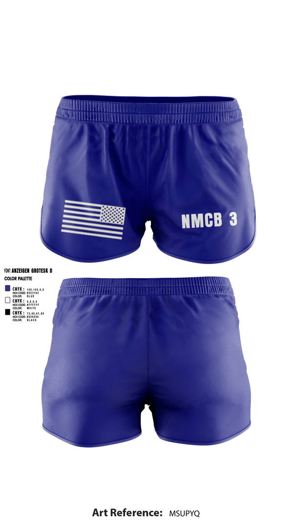 Ranger Panties, NMCB 3, Navy, Teamtime, Team time, sublimation, custom sports apparel, team uniforms, spirit wear, spiritwear, sports uniforms, custom shirts, team store, custom team store, fundraiser sports, apparel fundraiser