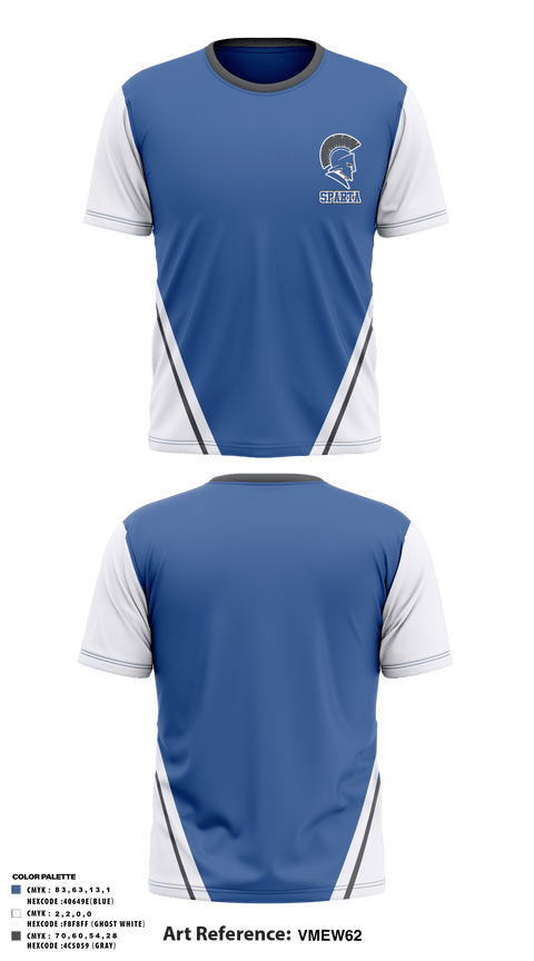 Short Sleeve Performance Shirt, Sparta, Track & Field, Teamtime, Team time, sublimation, custom sports apparel, team uniforms, spirit wear, spiritwear, sports uniforms, custom shirts, team store, custom team store, fundraiser sports, apparel fundraiser