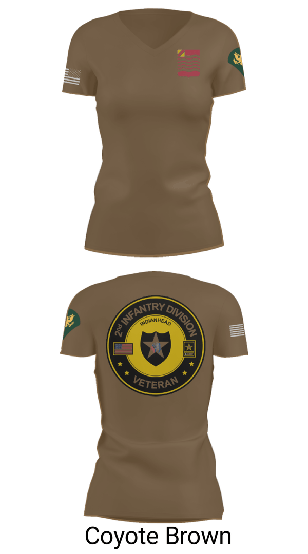 Women's Short Sleeve Vneck Shirt, 1st Battalion 15th Field Artillery, Army, Teamtime, Team time, sublimation, custom sports apparel, team uniforms, spirit wear, spiritwear, sports uniforms, custom shirts, team store, custom team store, fundraiser sports, apparel fundraiser
