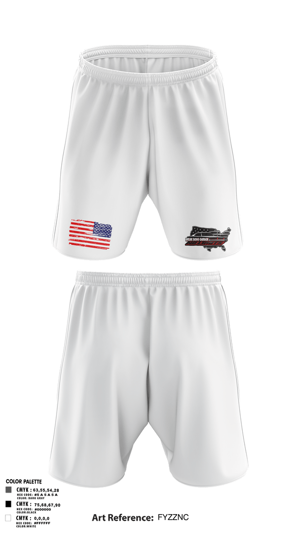 Athletic Shorts With Pockets, Brake Boss Garage, Marines, Teamtime, Team time, sublimation, custom sports apparel, team uniforms, spirit wear, spiritwear, sports uniforms, custom shirts, team store, custom team store, fundraiser sports, apparel fundraiser