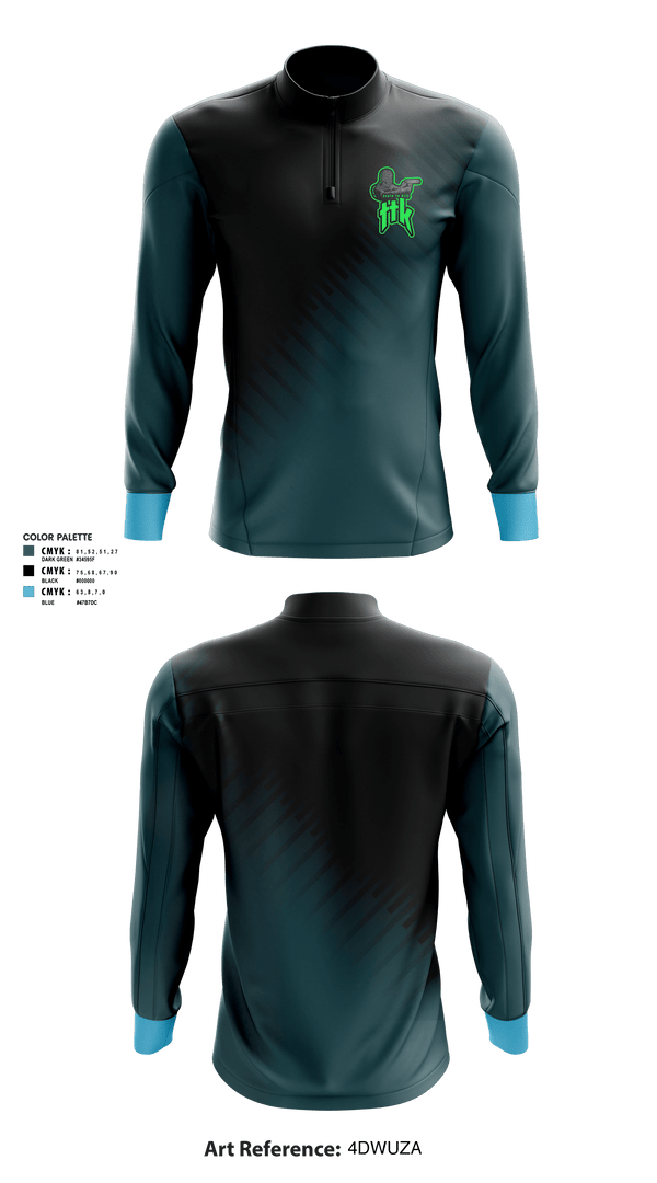 Quarter Zip Jacket, TTK ELITE, Men's Basketball, Teamtime, Team time, sublimation, custom sports apparel, team uniforms, spirit wear, spiritwear, sports uniforms, custom shirts, team store, custom team store, fundraiser sports, apparel fundraiser