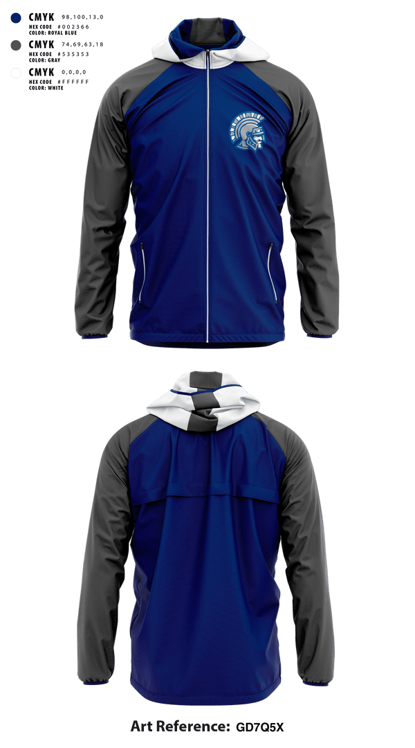 Windbreaker, Tracyton Pee Wee Sports Association, Football, Teamtime, Team time, sublimation, custom sports apparel, team uniforms, spirit wear, spiritwear, sports uniforms, custom shirts, team store, custom team store, fundraiser sports, apparel fundraiser