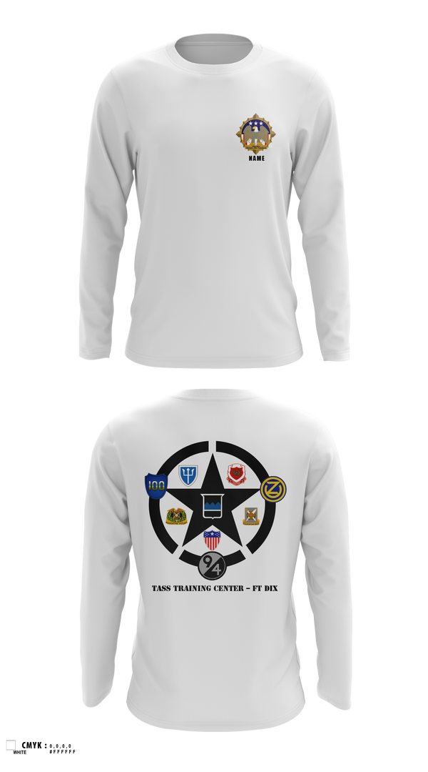 Long Sleeve Performance Shirt, 80th TC, TTC-Dix, Army, Teamtime, Team time, sublimation, custom sports apparel, team uniforms, spirit wear, spiritwear, sports uniforms, custom shirts, team store, custom team store, fundraiser sports, apparel fundraiser