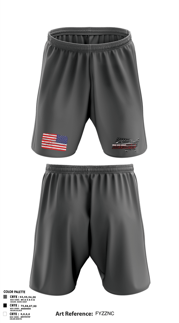Athletic Shorts With Pockets, Brake Boss Garage, Marines, Teamtime, Team time, sublimation, custom sports apparel, team uniforms, spirit wear, spiritwear, sports uniforms, custom shirts, team store, custom team store, fundraiser sports, apparel fundraiser