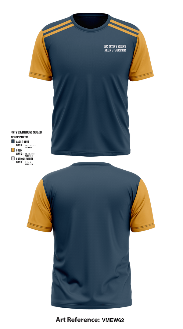 Short Sleeve Performance Shirt, BC Strykers, Men's Soccer, Teamtime, Team time, sublimation, custom sports apparel, team uniforms, spirit wear, spiritwear, sports uniforms, custom shirts, team store, custom team store, fundraiser sports, apparel fundraiser