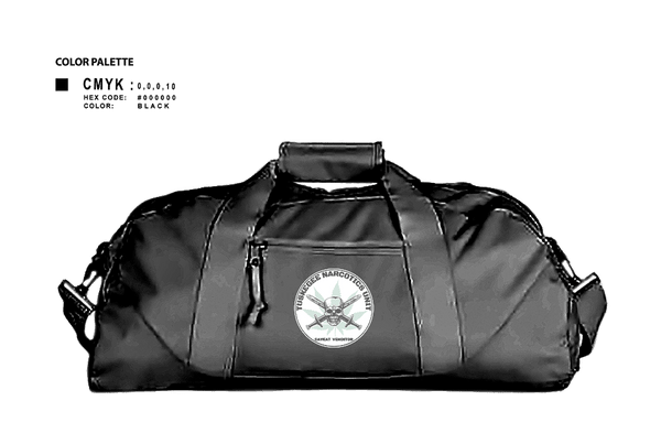 Duffle Bag, Tuskegee Narcotics Unit, Police, Teamtime, Team time, sublimation, custom sports apparel, team uniforms, spirit wear, spiritwear, sports uniforms, custom shirts, team store, custom team store, fundraiser sports, apparel fundraiser