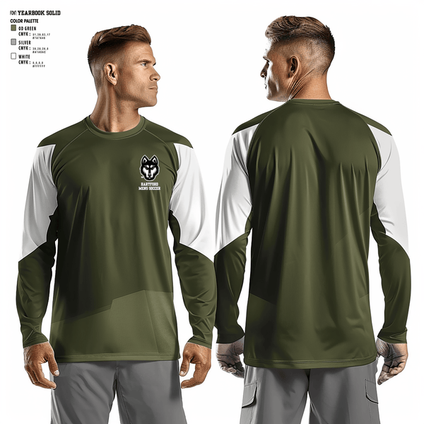 Long Sleeve Performance Shirt, Hartford, Men's Soccer, Teamtime, Team time, sublimation, custom sports apparel, team uniforms, spirit wear, spiritwear, sports uniforms, custom shirts, team store, custom team store, fundraiser sports, apparel fundraiser