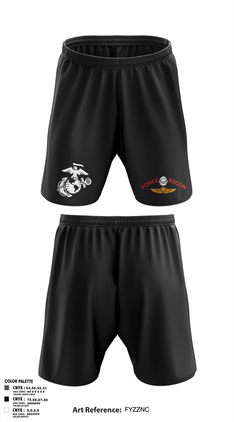 Athletic Shorts With Pockets, B Co. 3rd Recon Bn Force Reconnaissance3rd Recon Co.3rd ReconnaissanceRecon, Marines, Teamtime, Team time, sublimation, custom sports apparel, team uniforms, spirit wear, spiritwear, sports uniforms, custom shirts, team store, custom team store, fundraiser sports, apparel fundraiser