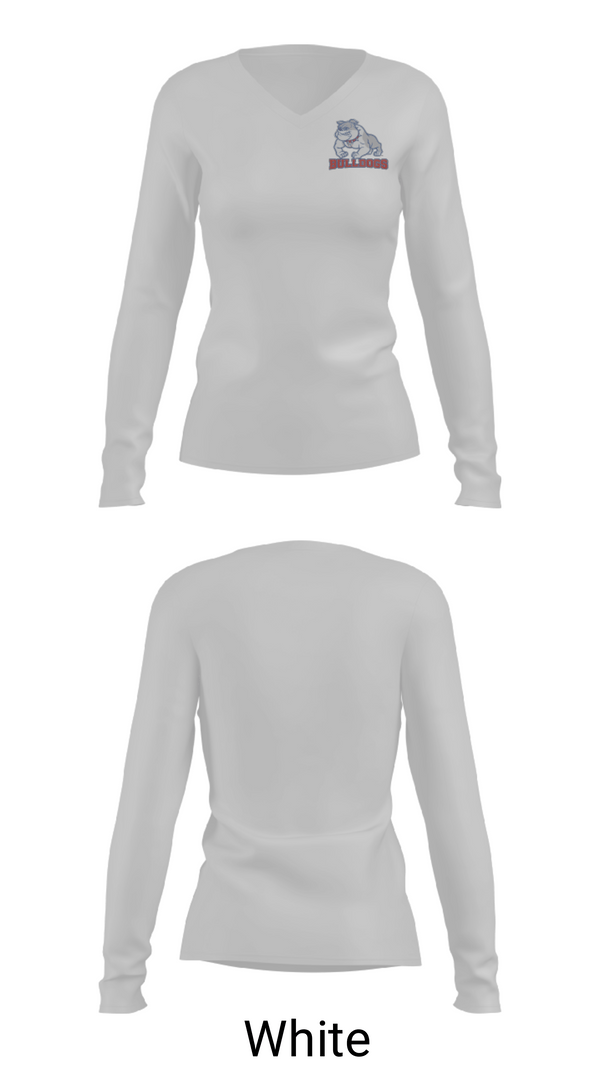 Women's Long Sleeve Vneck Shirt, Tougaloo College Volleyball, Women's Volleyball, Teamtime, Team time, sublimation, custom sports apparel, team uniforms, spirit wear, spiritwear, sports uniforms, custom shirts, team store, custom team store, fundraiser sports, apparel fundraiser