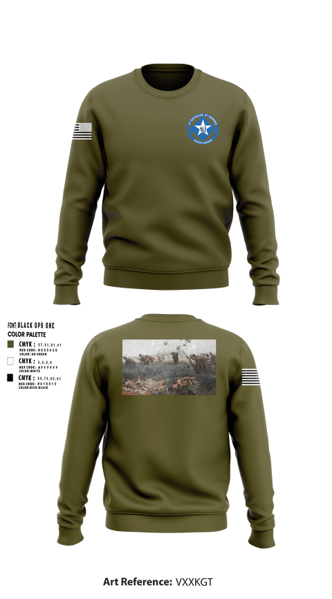 Crew Neck Sweatshirt, 3rd Battalion 6th Marines, Marines, Teamtime, Team time, sublimation, custom sports apparel, team uniforms, spirit wear, spiritwear, sports uniforms, custom shirts, team store, custom team store, fundraiser sports, apparel fundraiser