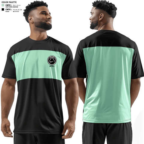 Short Sleeve Performance Shirt, Miraj, Men's Basketball, Teamtime, Team time, sublimation, custom sports apparel, team uniforms, spirit wear, spiritwear, sports uniforms, custom shirts, team store, custom team store, fundraiser sports, apparel fundraiser