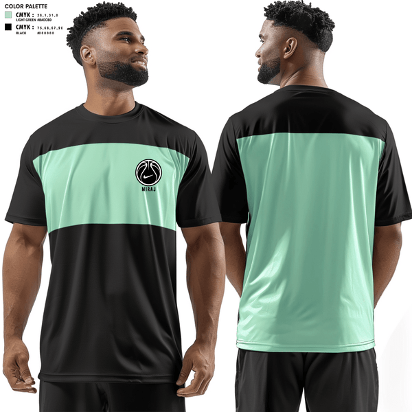 Short Sleeve Performance Shirt, Miraj, Men's Basketball, Teamtime, Team time, sublimation, custom sports apparel, team uniforms, spirit wear, spiritwear, sports uniforms, custom shirts, team store, custom team store, fundraiser sports, apparel fundraiser