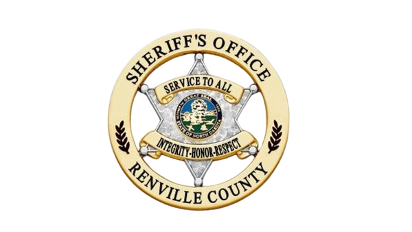 Renville County Sheriff's Office 38355062 Stainless Steel Water Bottle with a Straw Lid