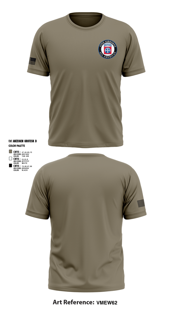 Short Sleeve Performance Shirt, 82nd Airborne Division, Army, Teamtime, Team time, sublimation, custom sports apparel, team uniforms, spirit wear, spiritwear, sports uniforms, custom shirts, team store, custom team store, fundraiser sports, apparel fundraiser