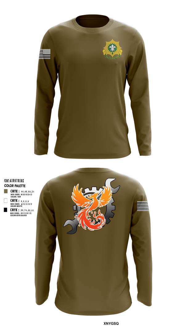 Long Sleeve Performance Shirt, Phoenix battery, Army, Teamtime, Team time, sublimation, custom sports apparel, team uniforms, spirit wear, spiritwear, sports uniforms, custom shirts, team store, custom team store, fundraiser sports, apparel fundraiser