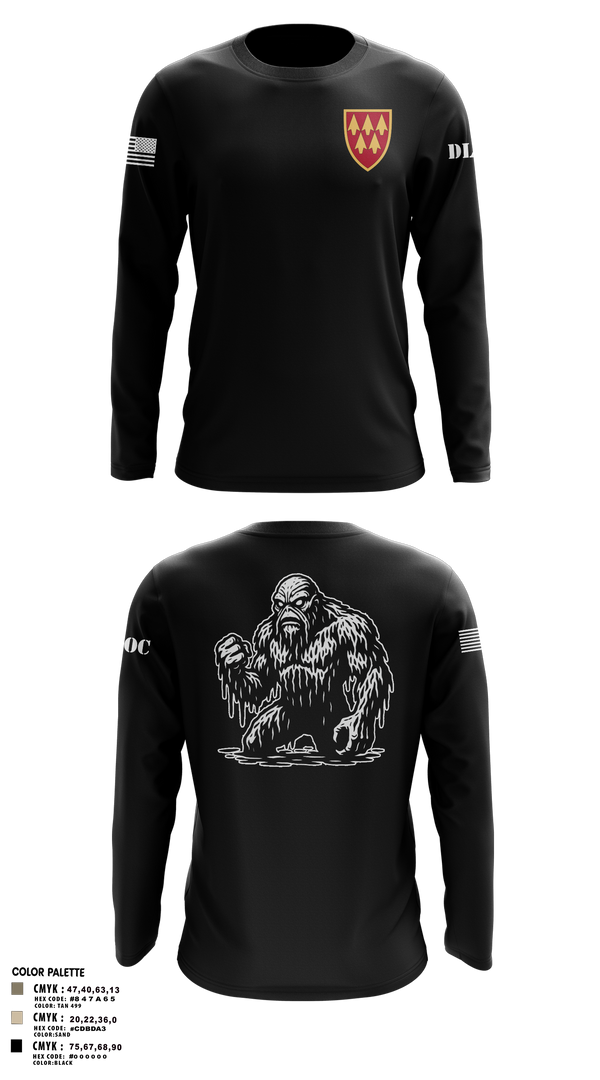 Long Sleeve Performance Shirt, DLOC, , Teamtime, Team time, sublimation, custom sports apparel, team uniforms, spirit wear, spiritwear, sports uniforms, custom shirts, team store, custom team store, fundraiser sports, apparel fundraiser
