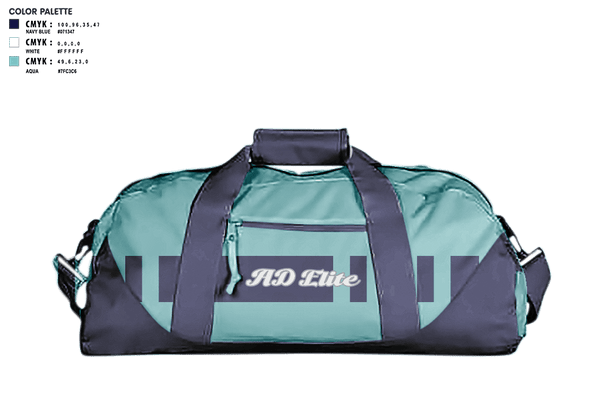 Duffle Bag, AD Elite, Men's Basketball, Teamtime, Team time, sublimation, custom sports apparel, team uniforms, spirit wear, spiritwear, sports uniforms, custom shirts, team store, custom team store, fundraiser sports, apparel fundraiser