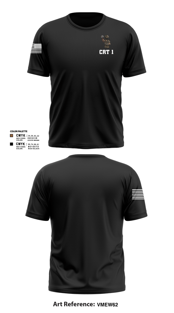 Short Sleeve Performance Shirt, CRT 1, Army, Teamtime, Team time, sublimation, custom sports apparel, team uniforms, spirit wear, spiritwear, sports uniforms, custom shirts, team store, custom team store, fundraiser sports, apparel fundraiser