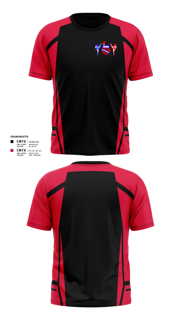Short Sleeve Performance Shirt, U.S Taekwondo Academy, Men's Soccer, Teamtime, Team time, sublimation, custom sports apparel, team uniforms, spirit wear, spiritwear, sports uniforms, custom shirts, team store, custom team store, fundraiser sports, apparel fundraiser