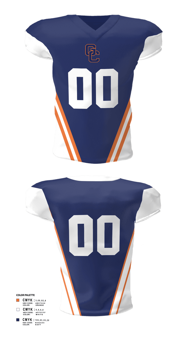 Football Jersey, Grayson County High School Football, Football, Teamtime, Team time, sublimation, custom sports apparel, team uniforms, spirit wear, spiritwear, sports uniforms, custom shirts, team store, custom team store, fundraiser sports, apparel fundraiser