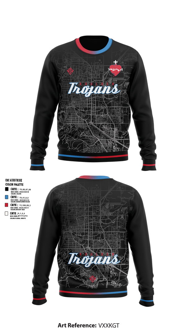 Crew Neck Sweatshirt, Boulder High School Girls VolleyballTeam Fishman, Women's Volleyball, Teamtime, Team time, sublimation, custom sports apparel, team uniforms, spirit wear, spiritwear, sports uniforms, custom shirts, team store, custom team store, fundraiser sports, apparel fundraiser
