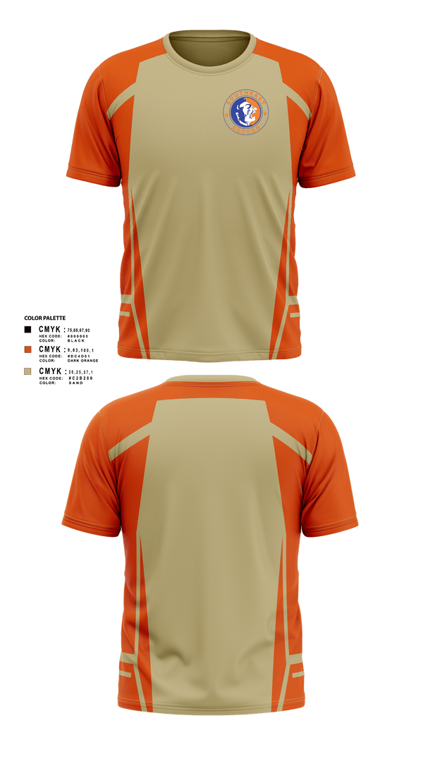 Short Sleeve Performance Shirt, Southeast Soccer, Men's Soccer, Teamtime, Team time, sublimation, custom sports apparel, team uniforms, spirit wear, spiritwear, sports uniforms, custom shirts, team store, custom team store, fundraiser sports, apparel fundraiser