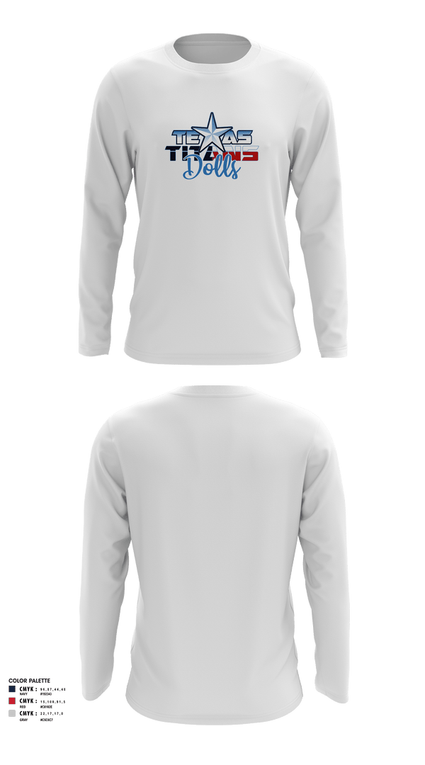 Long Sleeve Performance Shirt, Texas Titans Youth Football, Football, Teamtime, Team time, sublimation, custom sports apparel, team uniforms, spirit wear, spiritwear, sports uniforms, custom shirts, team store, custom team store, fundraiser sports, apparel fundraiser
