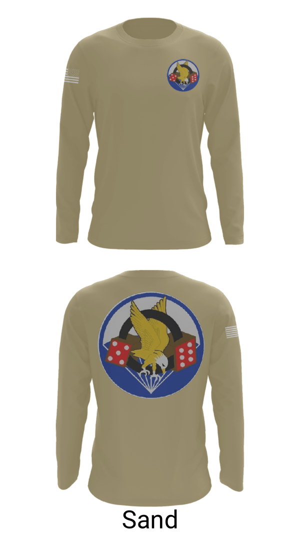 Long Sleeve Performance Shirt, 506th PIR, Army, Teamtime, Team time, sublimation, custom sports apparel, team uniforms, spirit wear, spiritwear, sports uniforms, custom shirts, team store, custom team store, fundraiser sports, apparel fundraiser