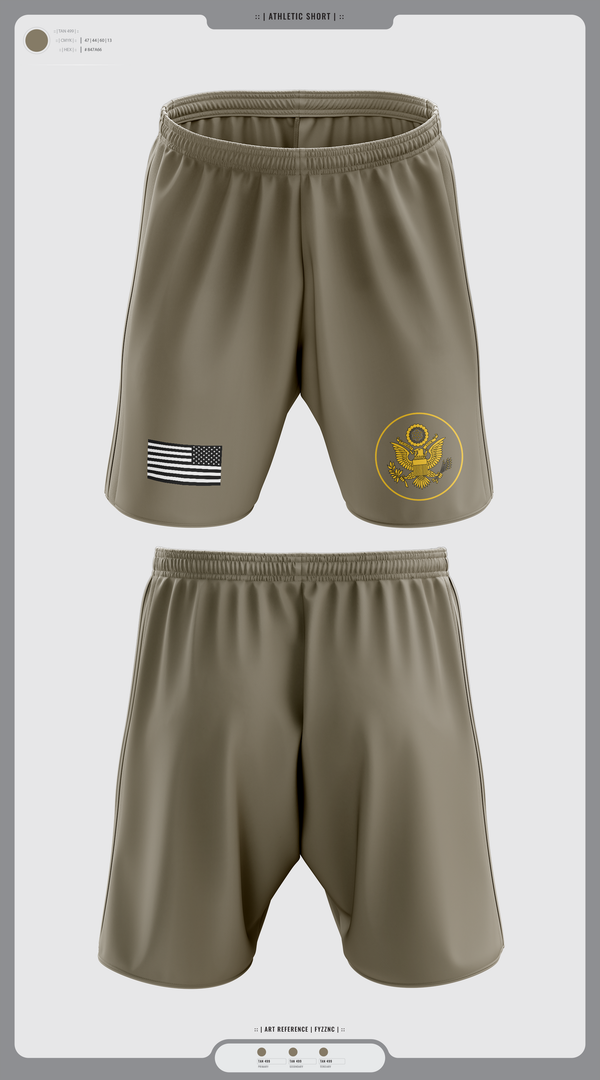 Athletic Shorts With Pockets, 1st space battalion, , Teamtime, Team time, sublimation, custom sports apparel, team uniforms, spirit wear, spiritwear, sports uniforms, custom shirts, team store, custom team store, fundraiser sports, apparel fundraiser