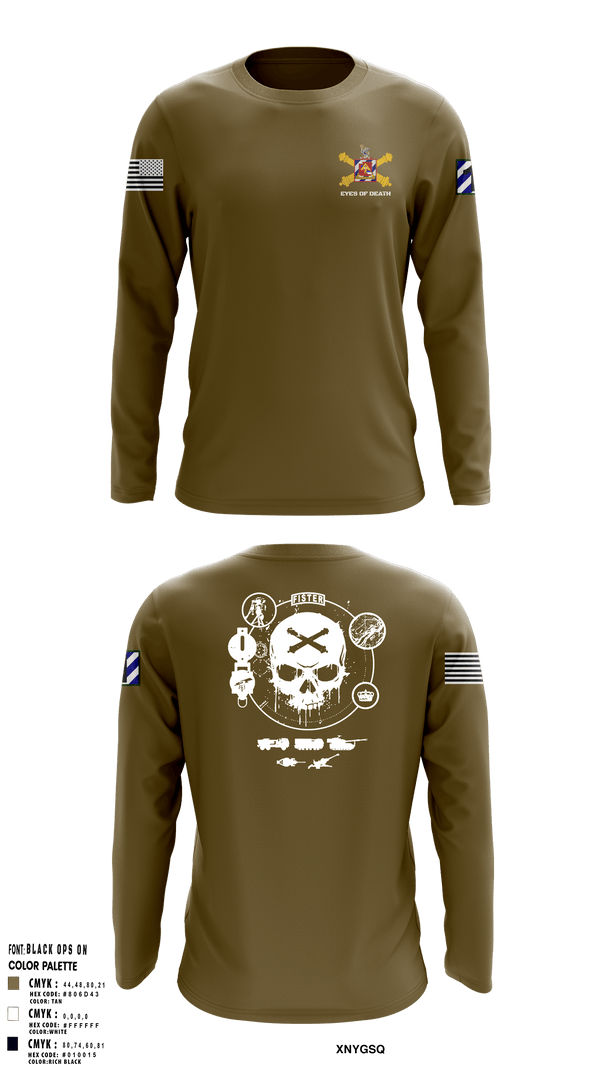 Long Sleeve Performance Shirt, 1-41 FA, Army, Teamtime, Team time, sublimation, custom sports apparel, team uniforms, spirit wear, spiritwear, sports uniforms, custom shirts, team store, custom team store, fundraiser sports, apparel fundraiser
