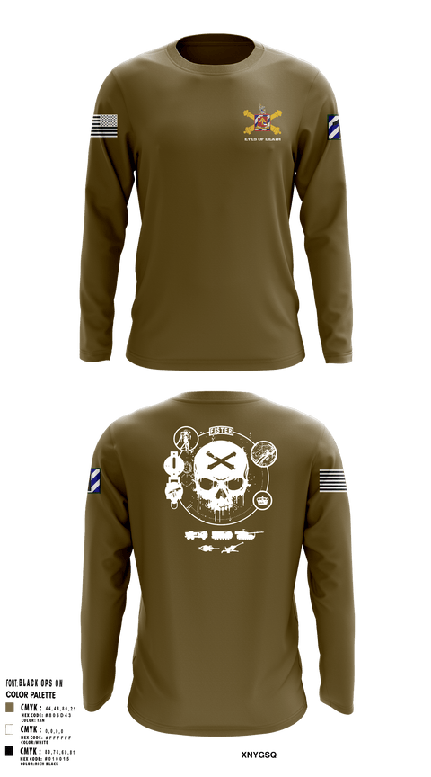 Long Sleeve Performance Shirt, 1-41 FA, Army, Teamtime, Team time, sublimation, custom sports apparel, team uniforms, spirit wear, spiritwear, sports uniforms, custom shirts, team store, custom team store, fundraiser sports, apparel fundraiser