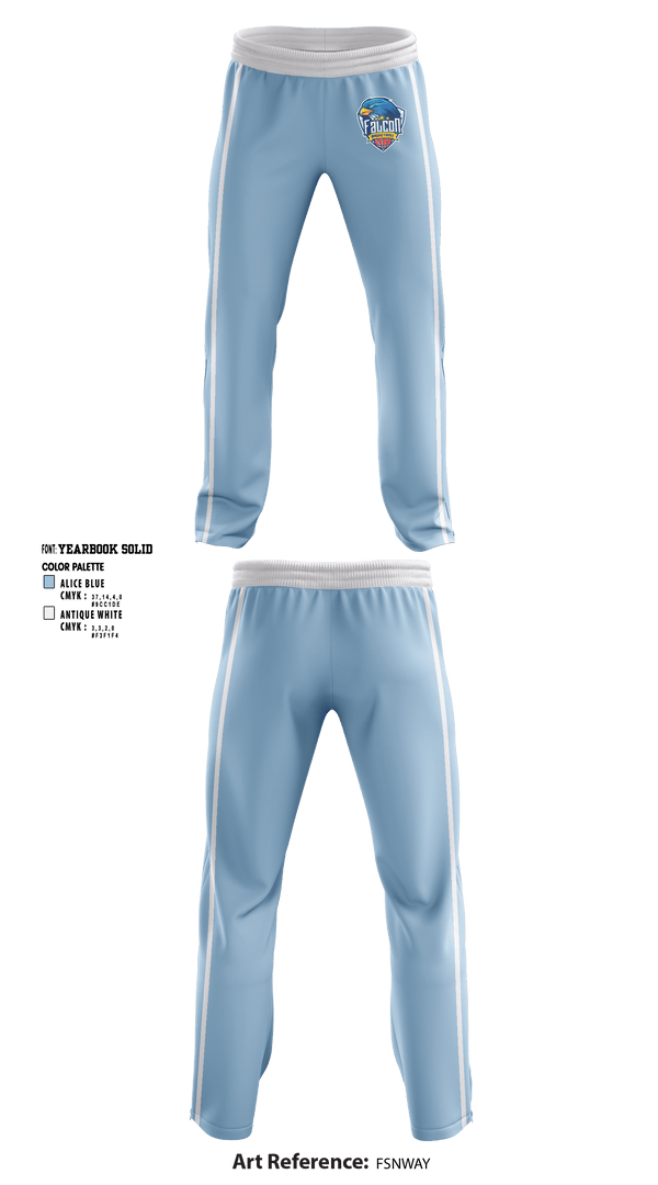 Sweatpants, FALCONS, Men's Basketball, Teamtime, Team time, sublimation, custom sports apparel, team uniforms, spirit wear, spiritwear, sports uniforms, custom shirts, team store, custom team store, fundraiser sports, apparel fundraiser