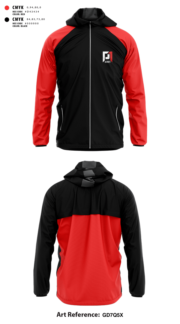 Windbreaker, Phase 1Sports Hawaii, Football, Teamtime, Team time, sublimation, custom sports apparel, team uniforms, spirit wear, spiritwear, sports uniforms, custom shirts, team store, custom team store, fundraiser sports, apparel fundraiser