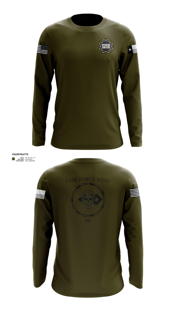 Long Sleeve Performance Shirt, , National Guard, Teamtime, Team time, sublimation, custom sports apparel, team uniforms, spirit wear, spiritwear, sports uniforms, custom shirts, team store, custom team store, fundraiser sports, apparel fundraiser