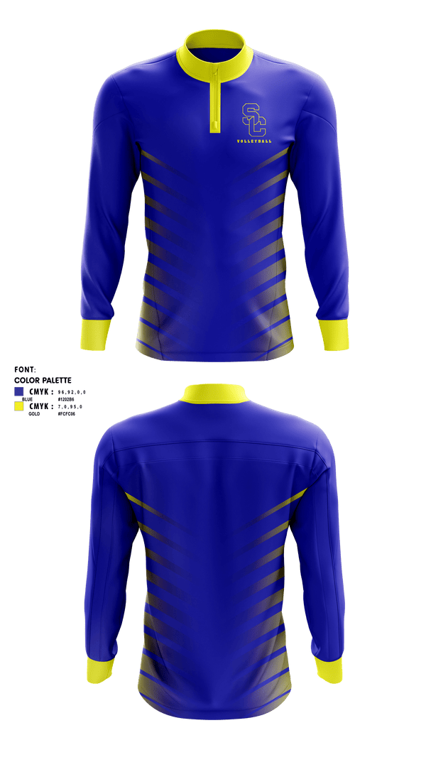 Quarter Zip Jacket, Scott City R-1 High School Volleyball, Women's Volleyball, Teamtime, Team time, sublimation, custom sports apparel, team uniforms, spirit wear, spiritwear, sports uniforms, custom shirts, team store, custom team store, fundraiser sports, apparel fundraiser