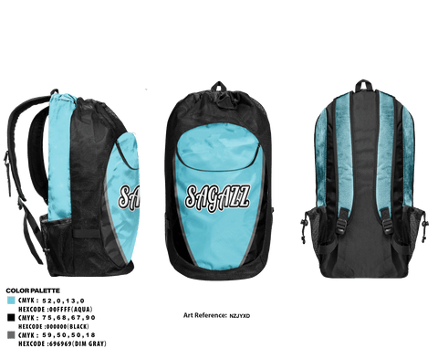 Gear Bag, SAGAZZ, Baseball, Teamtime, Team time, sublimation, custom sports apparel, team uniforms, spirit wear, spiritwear, sports uniforms, custom shirts, team store, custom team store, fundraiser sports, apparel fundraiser