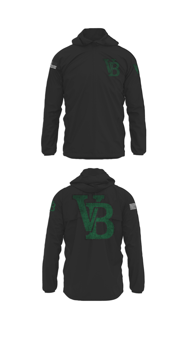 Windbreaker, Van Buren Pointers, Football, Teamtime, Team time, sublimation, custom sports apparel, team uniforms, spirit wear, spiritwear, sports uniforms, custom shirts, team store, custom team store, fundraiser sports, apparel fundraiser