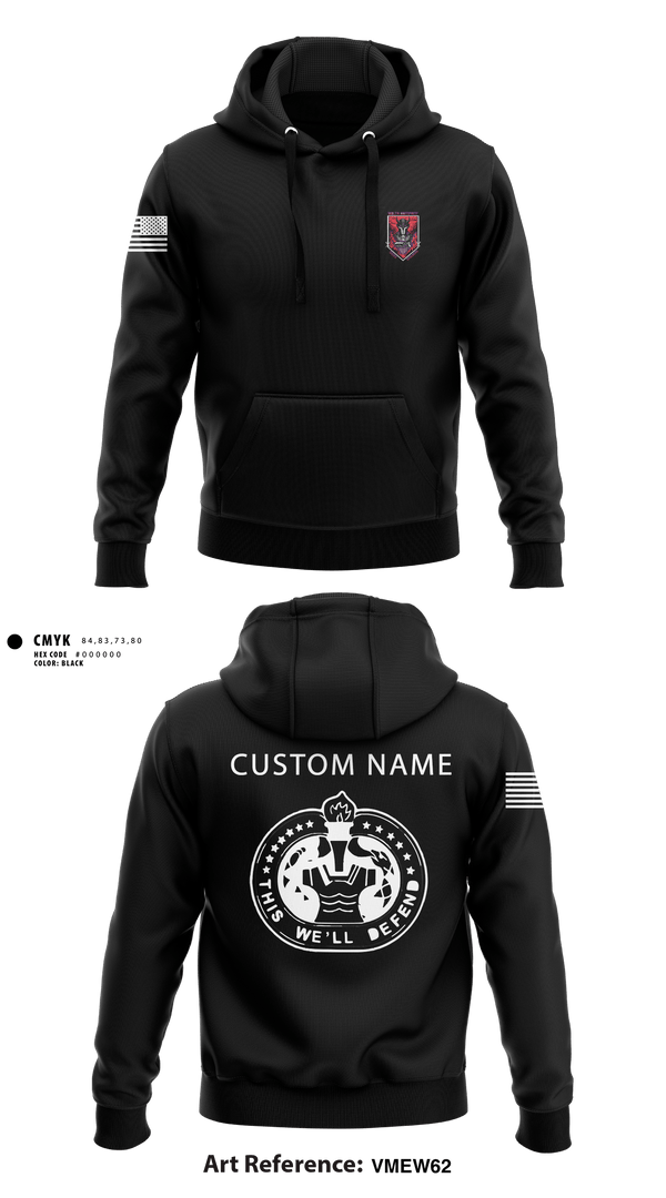 Hoodie, D Co 2-13th AVN REGT, Army, Teamtime, Team time, sublimation, custom sports apparel, team uniforms, spirit wear, spiritwear, sports uniforms, custom shirts, team store, custom team store, fundraiser sports, apparel fundraiser