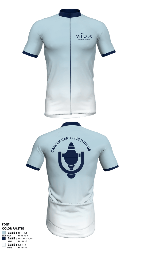 Cycling Jersey, Wilcox Communities Pelotonia, Cycling, Teamtime, Team time, sublimation, custom sports apparel, team uniforms, spirit wear, spiritwear, sports uniforms, custom shirts, team store, custom team store, fundraiser sports, apparel fundraiser